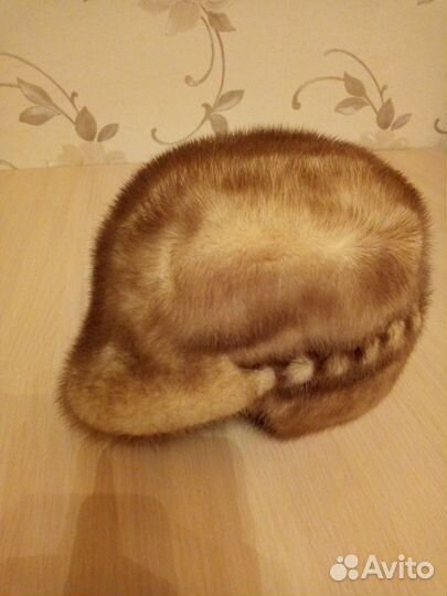 Шапка норковая новая мягкая