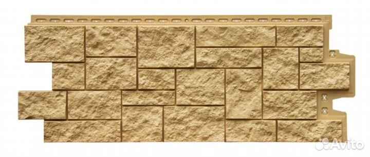 Фасадные панели дикий камень