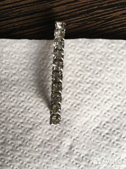 Украшения Нат.камень, невидимки СССР