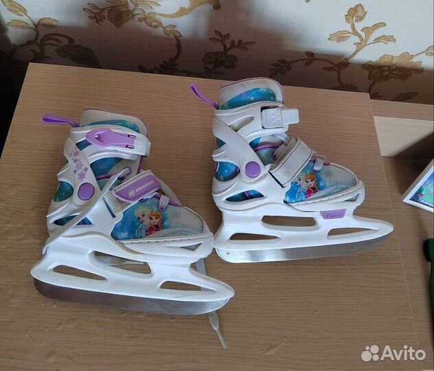 Коньки для девочки раздвижные 26-31р