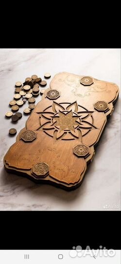 Подарочные нарды ручной работы новые