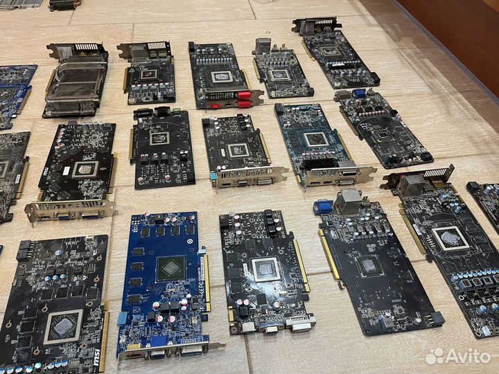 Видеокарты и платы на запчасти - восстановление