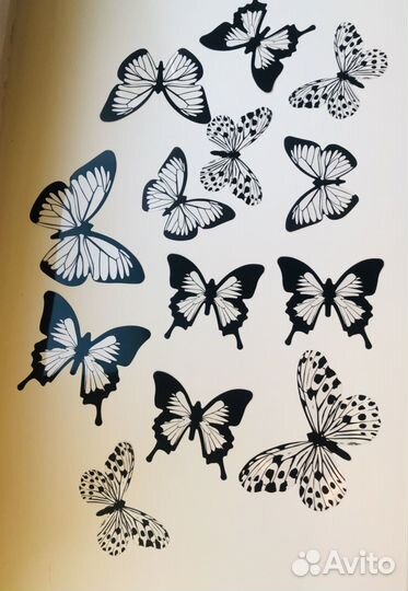 Бабочки для интерьера и декора
