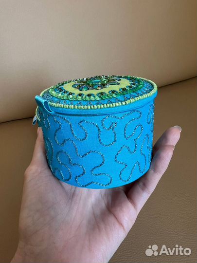 Набор 3 шкатулки, ручная работа Индия