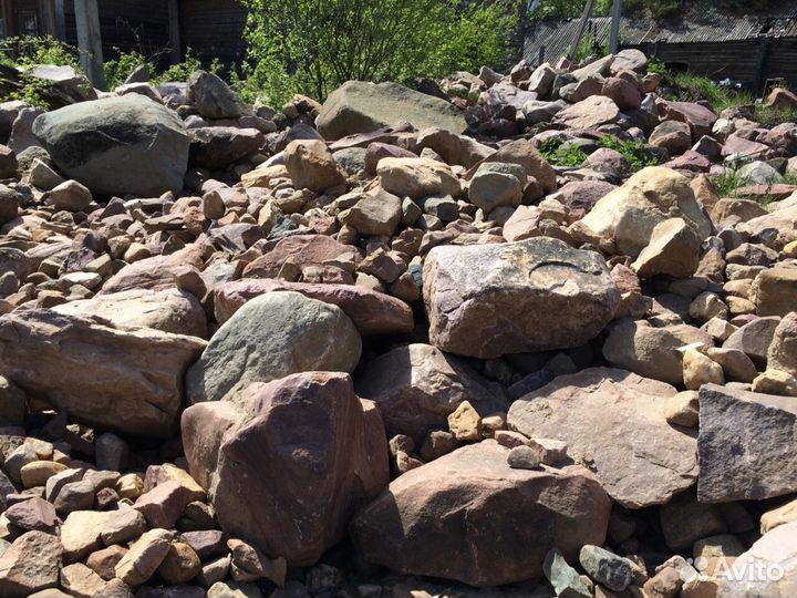 Природный камень (Ледниковый валун)