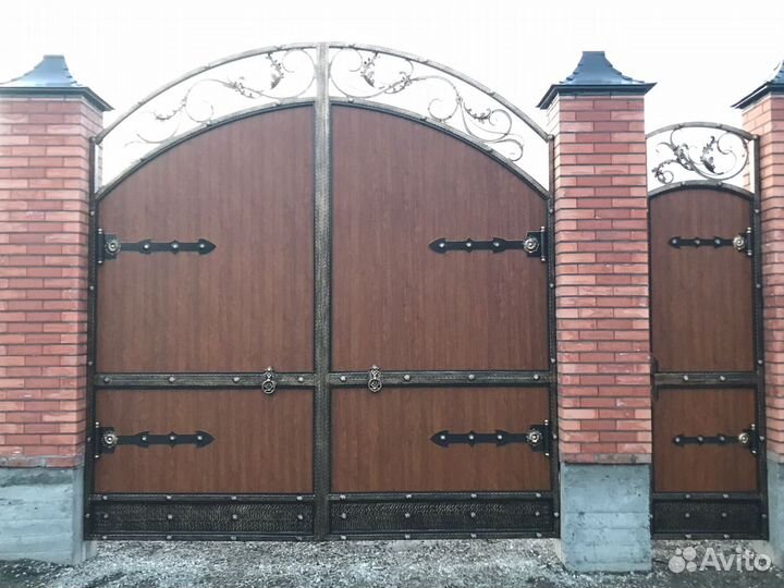 Кованные ворота