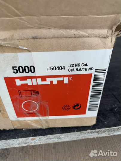 Монтажные патроны hilti