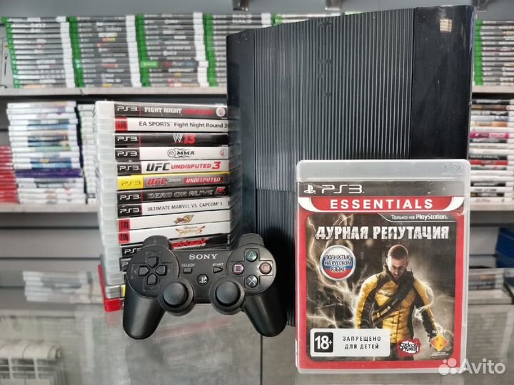 Ps3 Slim 500gb + Дурная репутация
