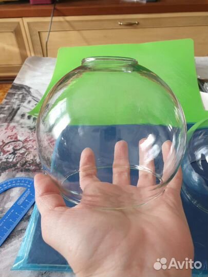 Плафон для люстры шар