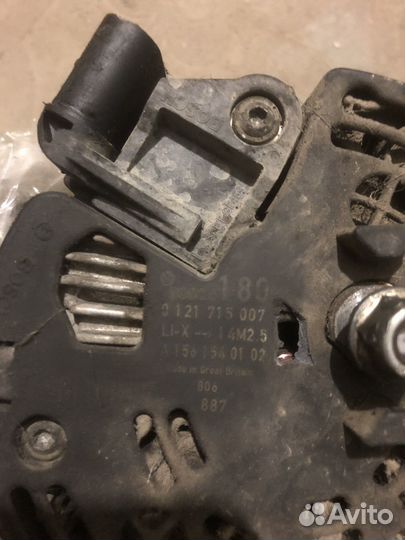 Генератор мерседес m156 amg ml63 w221 w164