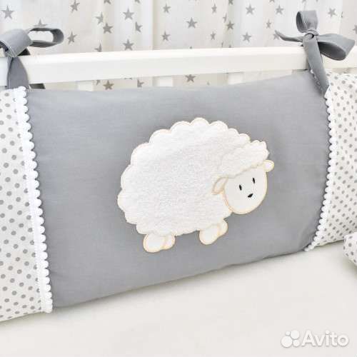 Комплект в кроватку 6 предметов