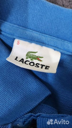 Оригинальное поло lacoste