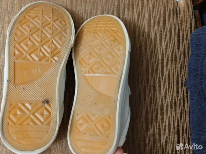 Кеды кроссовки 34