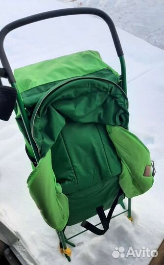 Детские санки коляска