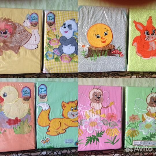 Детское постельное белье в кроватку