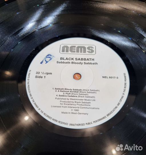 Black Sabbath–Sabbath Bloody SabbathLP Germany