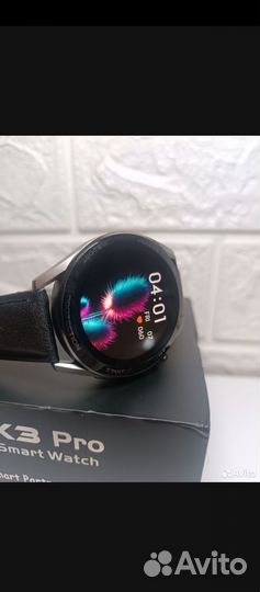 Смарт часы x3 pro круглые