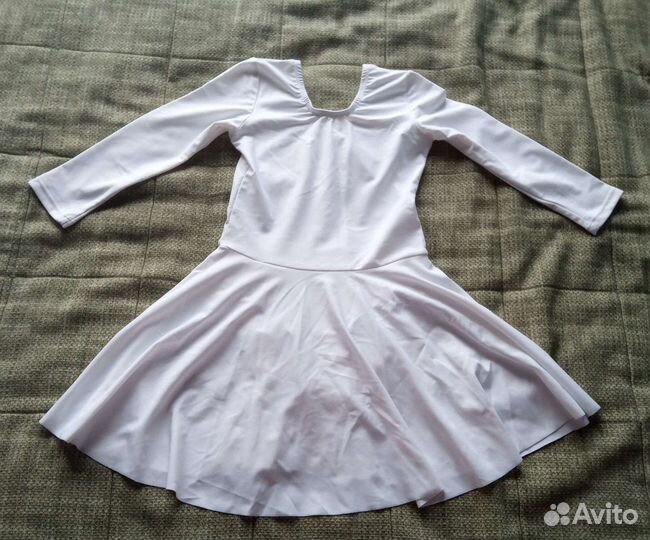 Купальник гимнастический с юбкой