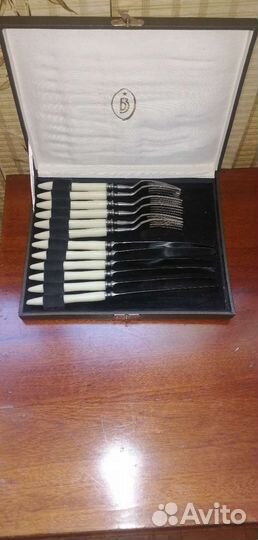 Столовый набор ножи вилки СССР