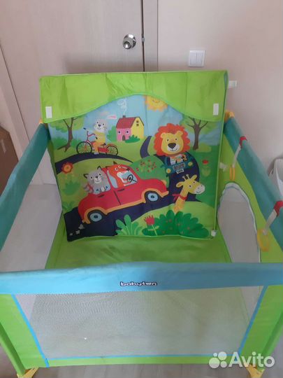 Манеж детский складной