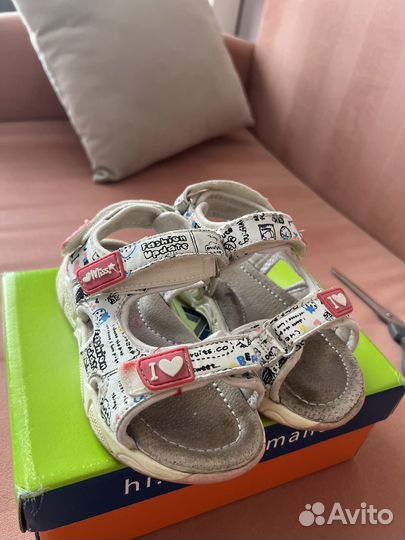 Сандалии для девочки 27