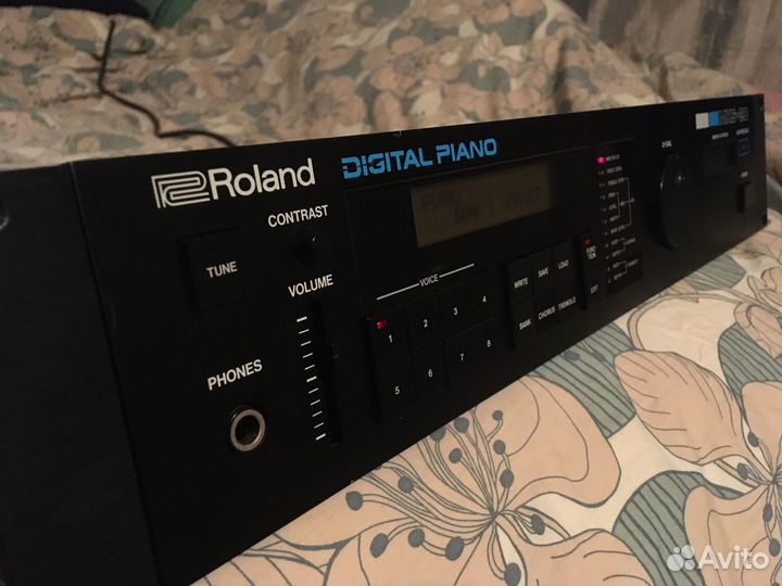 Roland MKS-20 (1986) - лучший модуль электропиано