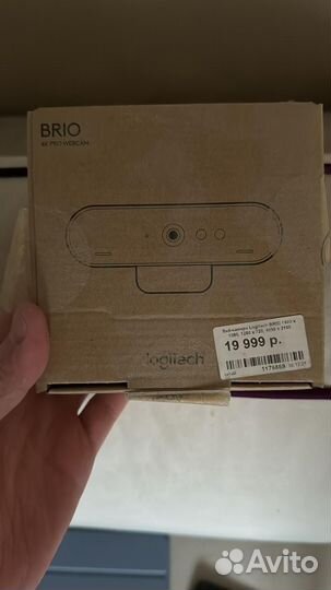 Вебкамера logitech brio 4K