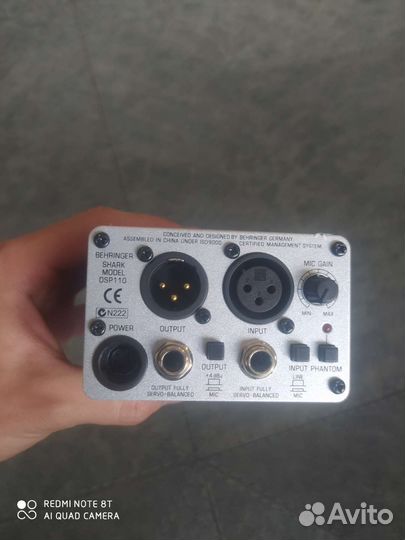 Behringer DSP 110 shark