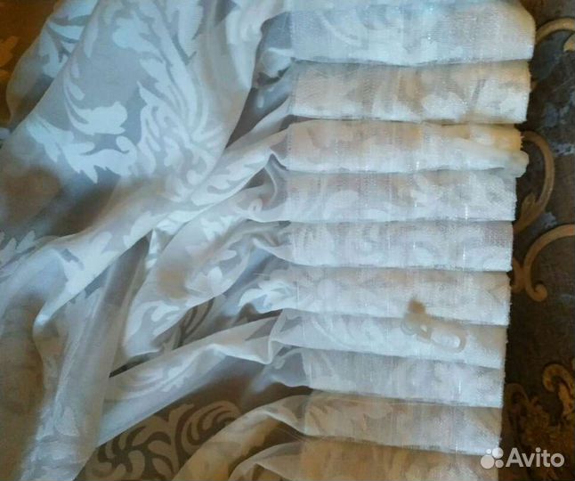 Тюль новая Турция вензель