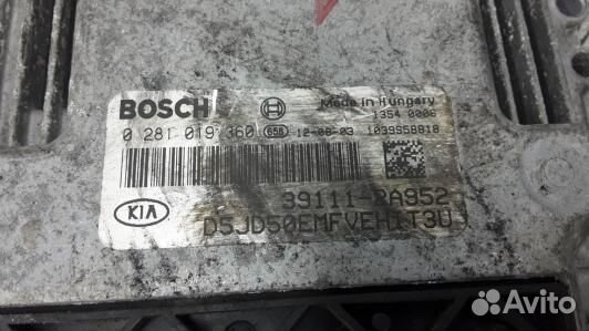 Блок управления двс KIA CEE'D 2 (JD) (HML10PC01)