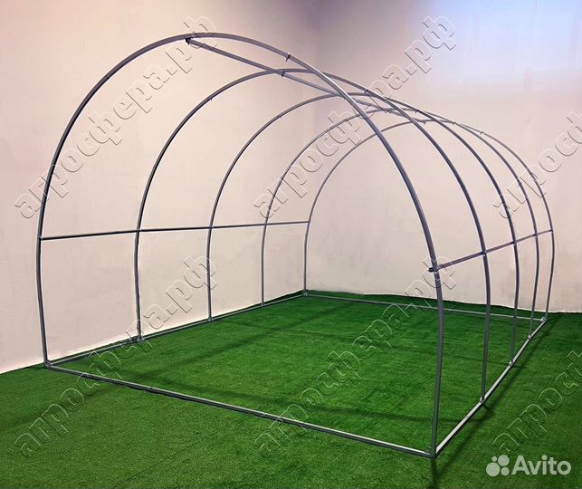 Теплица Умница с армированным чехлом