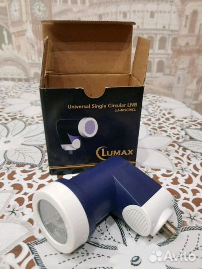 Спутниковый конвертер скруговой поляризацией lumax