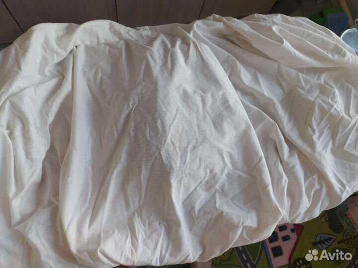 Простыни на резинке круглая и овальная