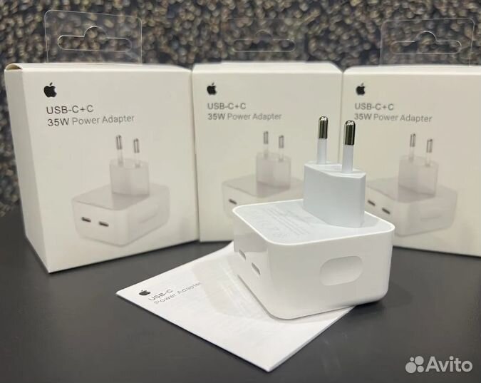 Быстрая зарядка для iPhone 35w блок USB-C