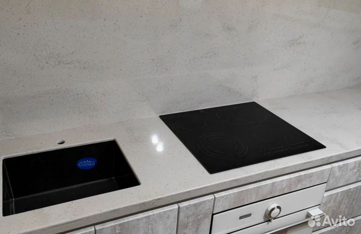 Столешница для кухни из искусственного камня