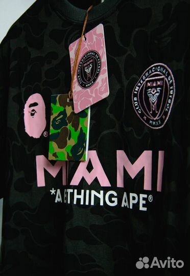 Футболка Bape x Inter Miami