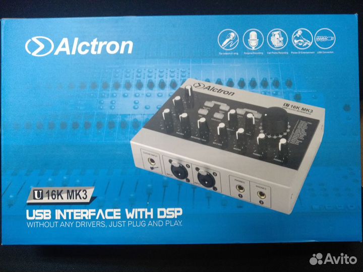 Аудиоинтерфейс usb