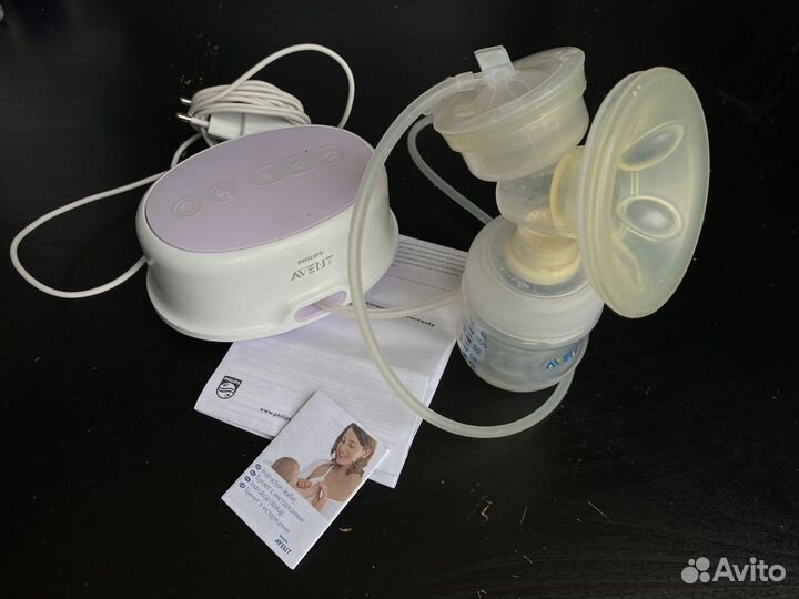 Электрический молокоотсос avent