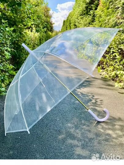 Зонтик прозрачный