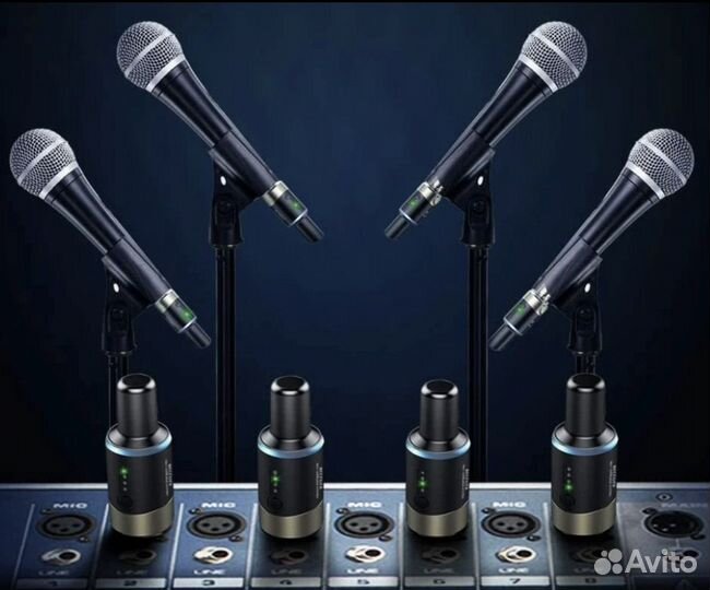 Беспроводная микрофонная система Lekatoo MW-1