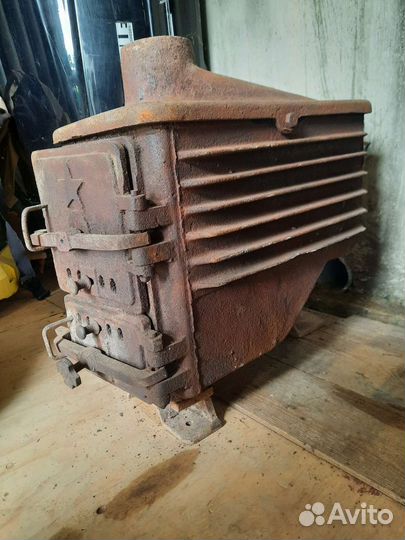 Печь буржуйка чугунная СССР