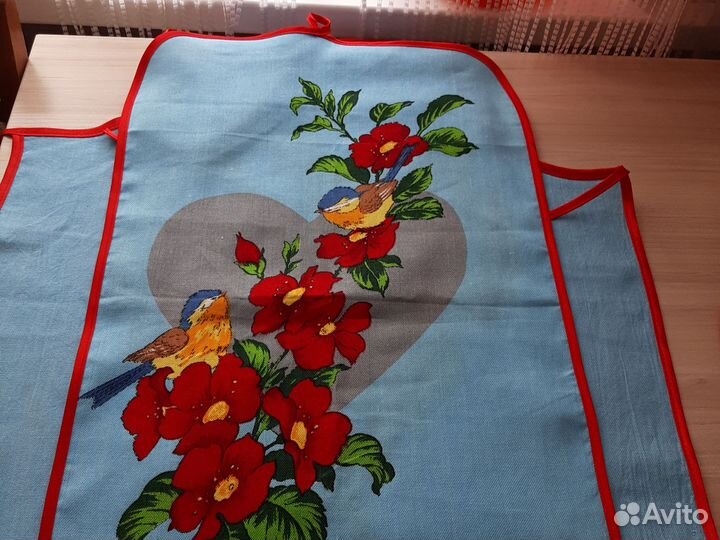 Кухонный комплект фартук полотенце прихватки