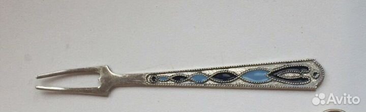 Вилка для лимона серебро