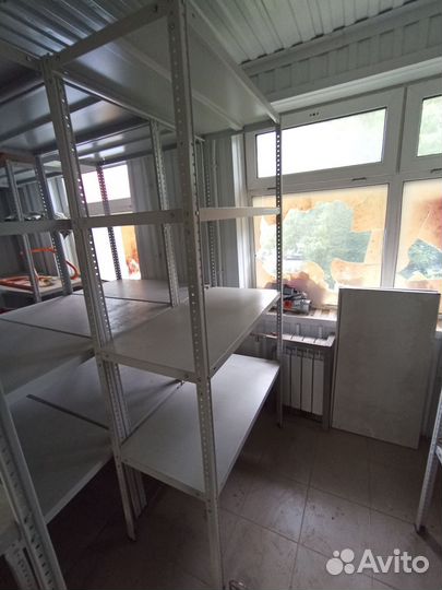 Железная полка висота 2 м ширина 1м. 4штуки