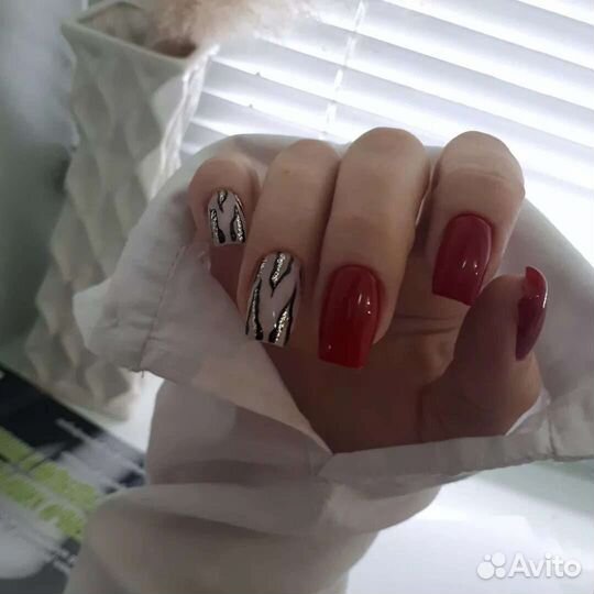 Наращивание/маникюр)