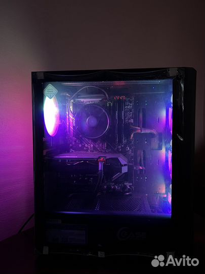 Игровой компьютер Ryzen 5/SSD/16Gb/Rtx2060 6gb