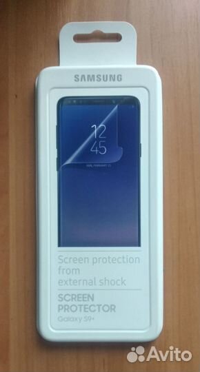 Защитная пленка Samsung для Galaxy S9+ оригинал