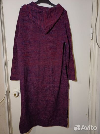 Кардиган женский бордовый