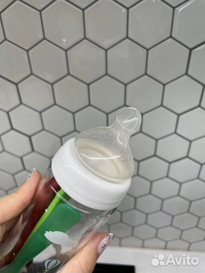 Бутылочка для кормления NUK и ложечки для прикорма