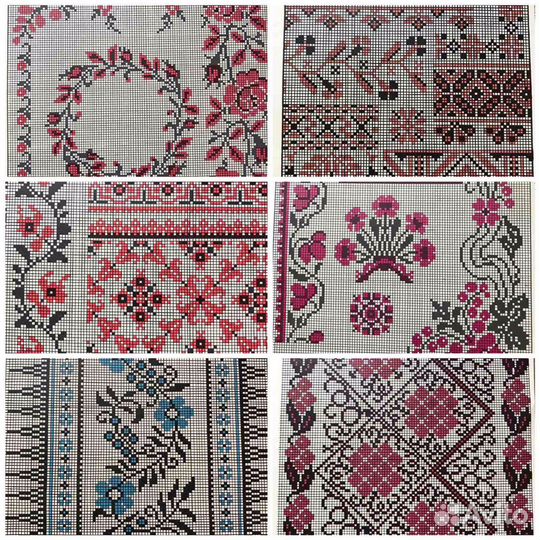 Схемы вышивки